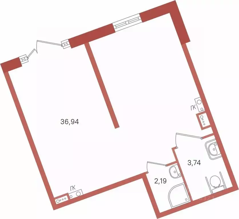 Помещение свободного назначения в Ленинградская область, Сертолово ... - Фото 1