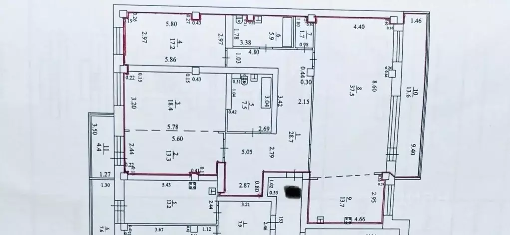 3-к кв. Башкортостан, Уфа ул. Заки Валиди, 58 (144.0 м) - Фото 2