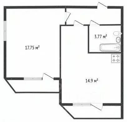 1-к кв. Краснодарский край, Новороссийск ул. Чайковского, 10А (48.7 м) - Фото 2