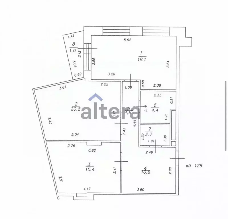 3-к кв. Татарстан, Казань Горки-3 мкр, Экопарк Дубрава мкр, ул. ... - Фото 1