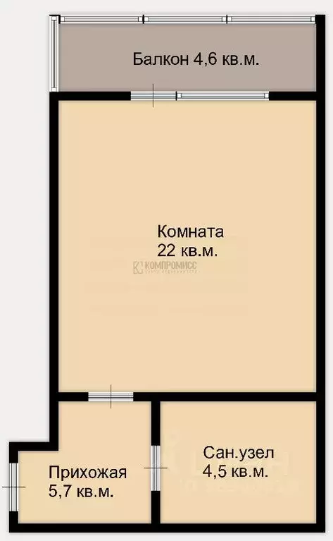 Студия Краснодарский край, Северский район, Ильское городское ... - Фото 2