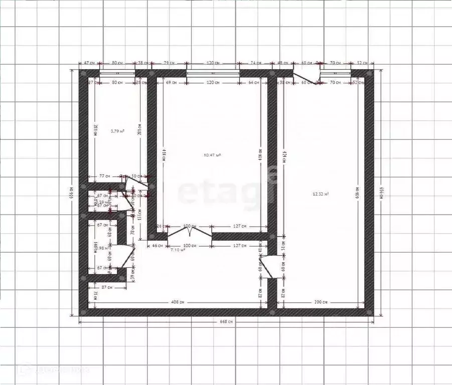 2-к кв. Башкортостан, Салават ул. Губкина, 9 (52.0 м) - Фото 1