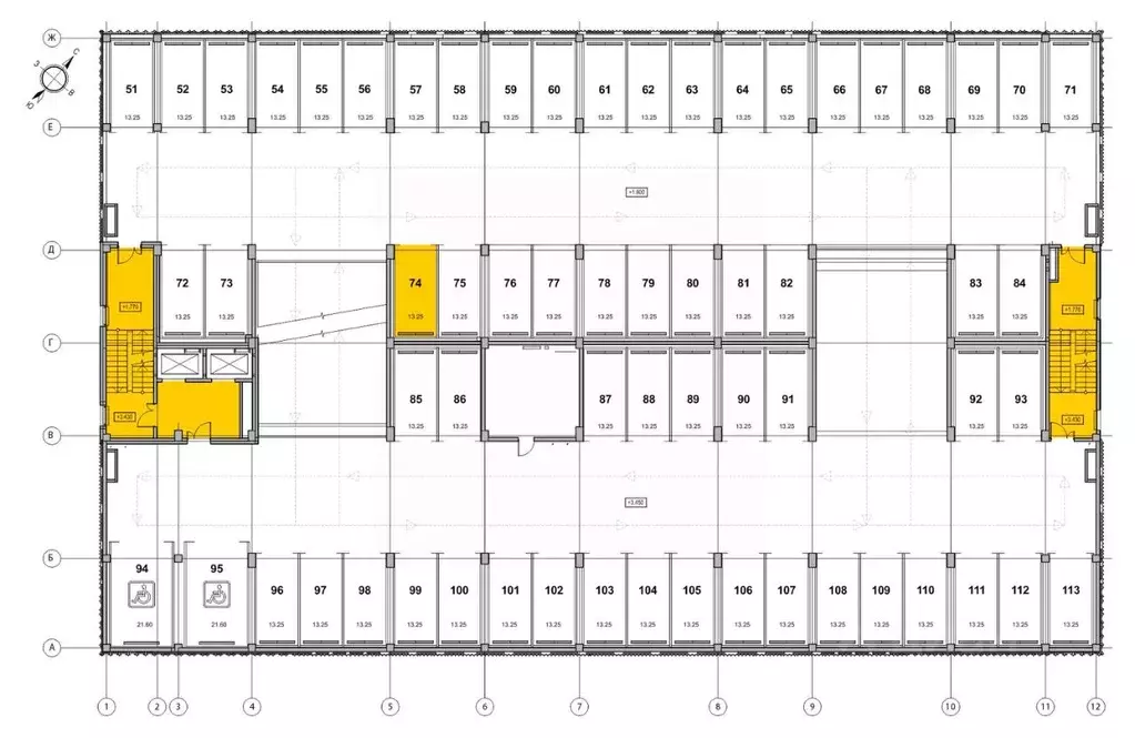 Гараж в Санкт-Петербург ул. Ивинская, 19к5 (13 м) - Фото 1
