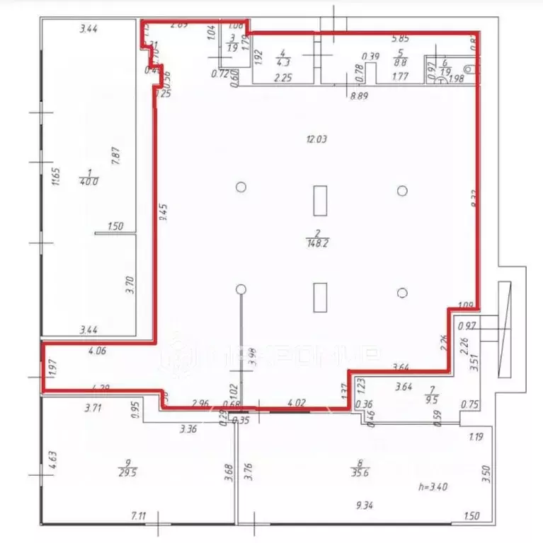 Торговая площадь в Татарстан, Казань ул. Юлиуса Фучика, 64 (100 м) - Фото 1