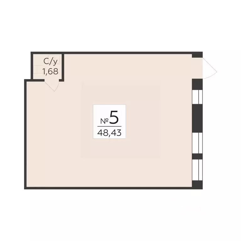 Помещение свободного назначения в Воронежская область, Воронеж Домино ... - Фото 2