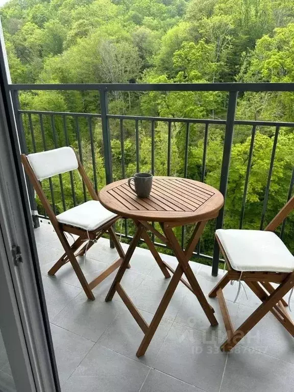 Студия Краснодарский край, Сочи ул. Искры, 88к3 (27.7 м) - Фото 0