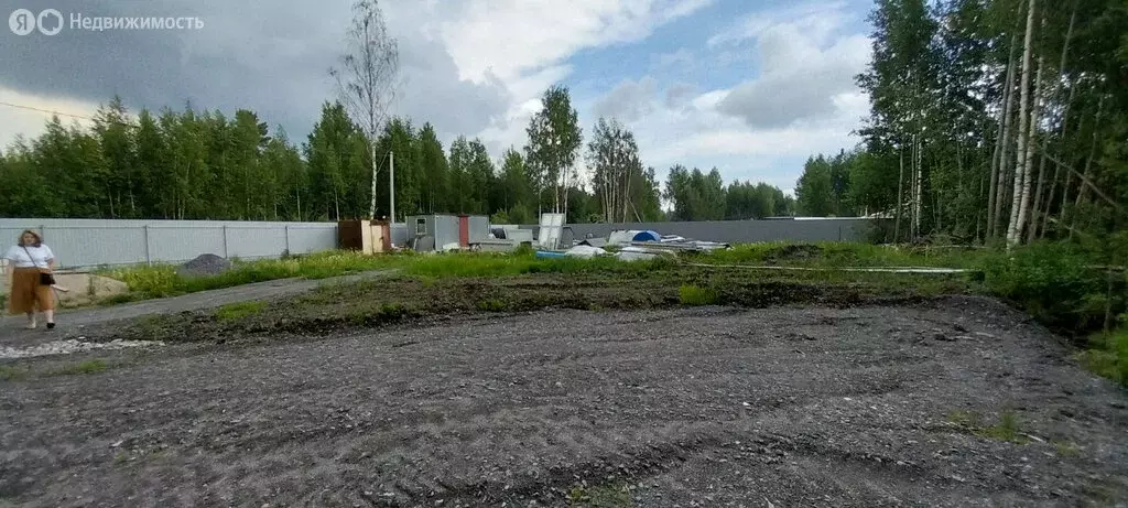 Участок в городской посёлок Рахья, Парковая улица (12 м) - Фото 1