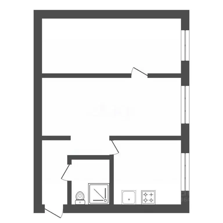 2-к кв. Амурская область, Благовещенск ул. Ленина, 127 (49.0 м) - Фото 2