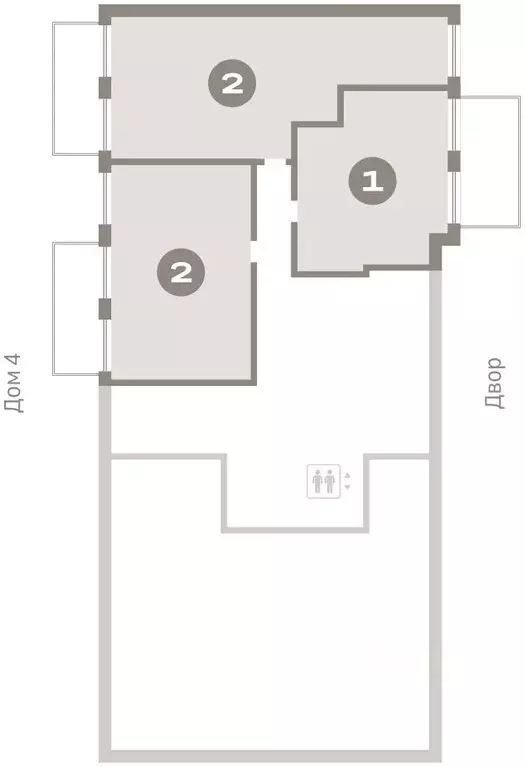 2-к кв. Тюменская область, Тюмень ул. Муравленко, 9к3 (115.84 м) - Фото 1