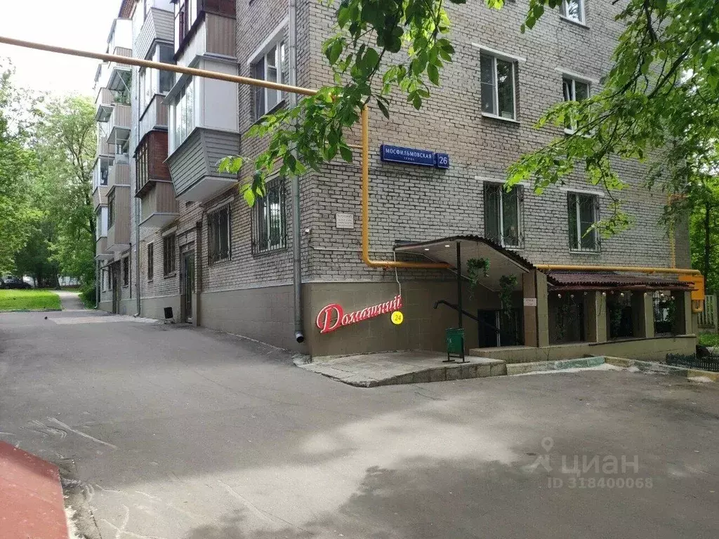 Помещение свободного назначения в Москва Мосфильмовская ул., 26 (140 ... - Фото 1