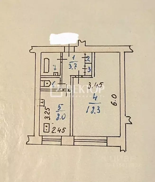 1-к кв. Ивановская область, Иваново ул. Жарова, 8 (34.5 м) - Фото 2