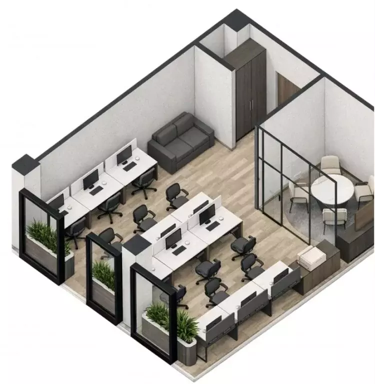 Офис (52.1 м) - Фото 1