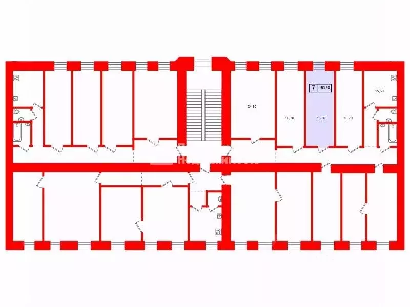 Комната Санкт-Петербург 10-я Васильевского острова линия, 39 (16.0 м) - Фото 1