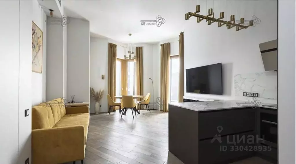 2-к кв. Москва ул. Усачева, 11Б (66.7 м) - Фото 2