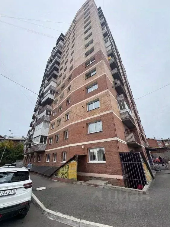 1-к кв. Иркутская область, Иркутск ул. Розы Люксембург, 118/2 (32.6 м) - Фото 1