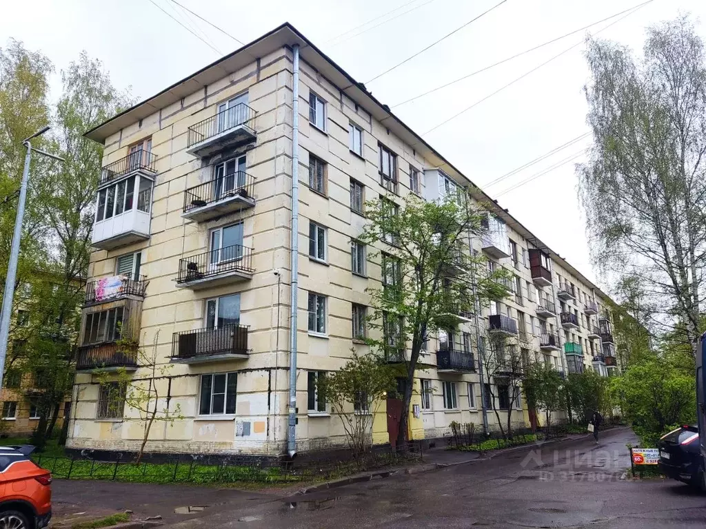 2-к кв. Санкт-Петербург ул. Пограничника Гарькавого, 38К3 (42.0 м) - Фото 0