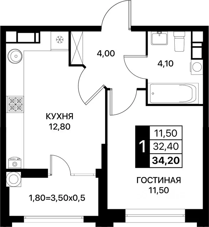 1-к кв. Ростовская область, Ростов-на-Дону Сияние Квартал на Шолохова ... - Фото 0