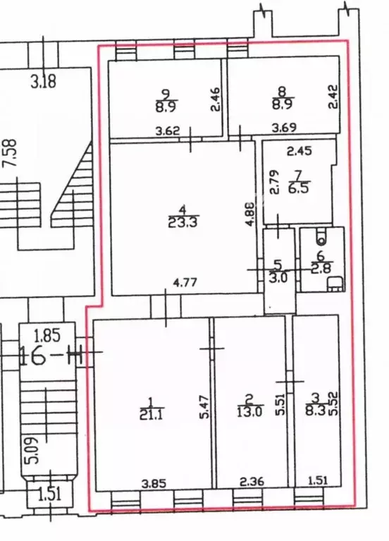 Помещение свободного назначения в Санкт-Петербург ул. Академика ... - Фото 2