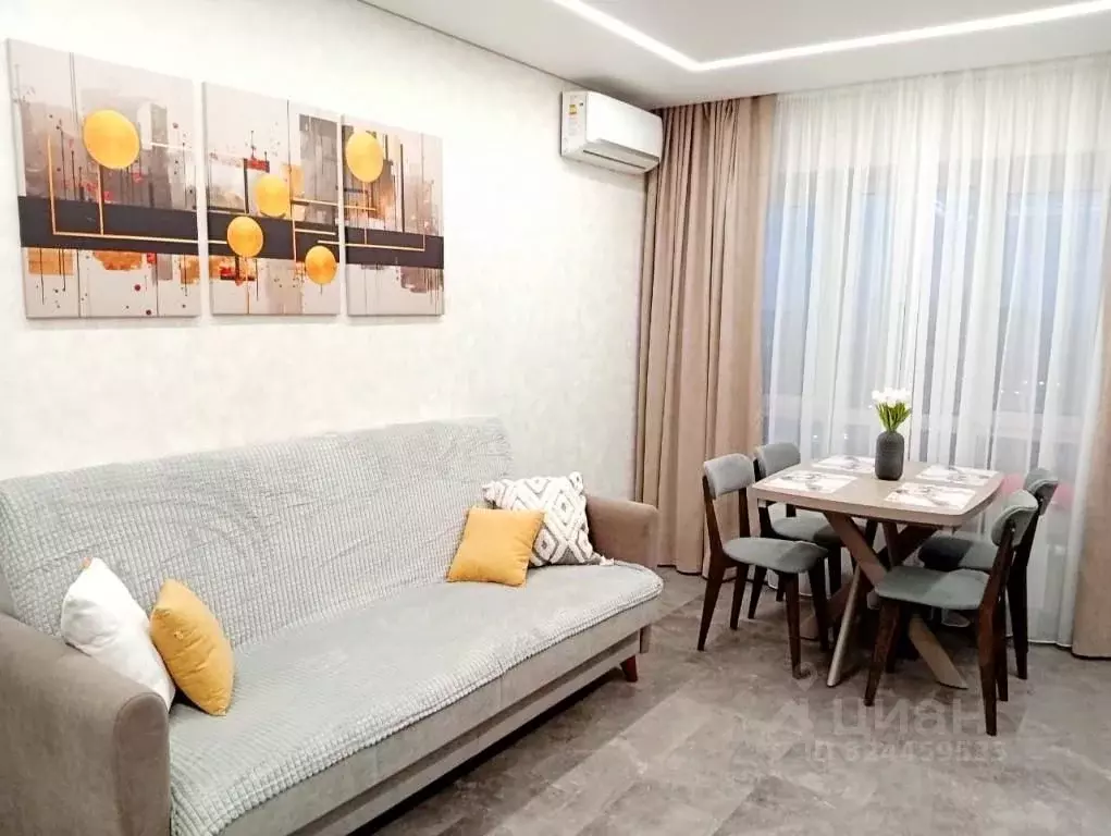 1-к кв. Татарстан, Казань ул. Рихарда Зорге, 11В (45.0 м) - Фото 1