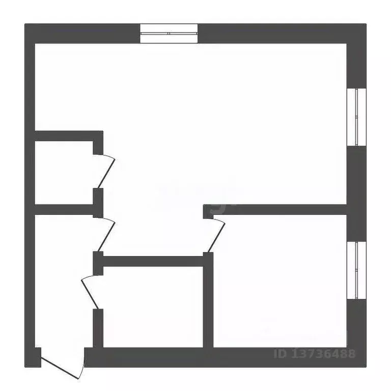 1-к кв. Амурская область, Райчихинск ул. Победы, 40 (30.9 м) - Фото 1