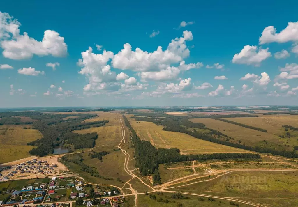 Участок в Татарстан, Зеленодольский район, Бишнинское с/пос, д. ... - Фото 0