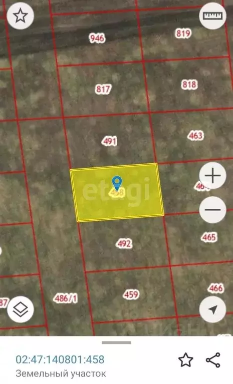 Участок в Башкортостан, Уфимский район, Таптыковский сельсовет, с. ... - Фото 2