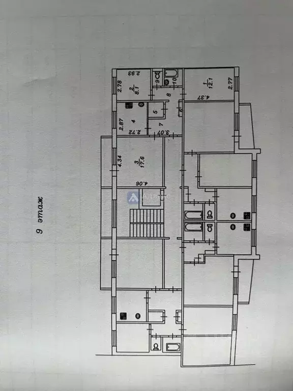 3-к кв. Тюменская область, Тюмень ул. Федюнинского, 7 (61.0 м) - Фото 2