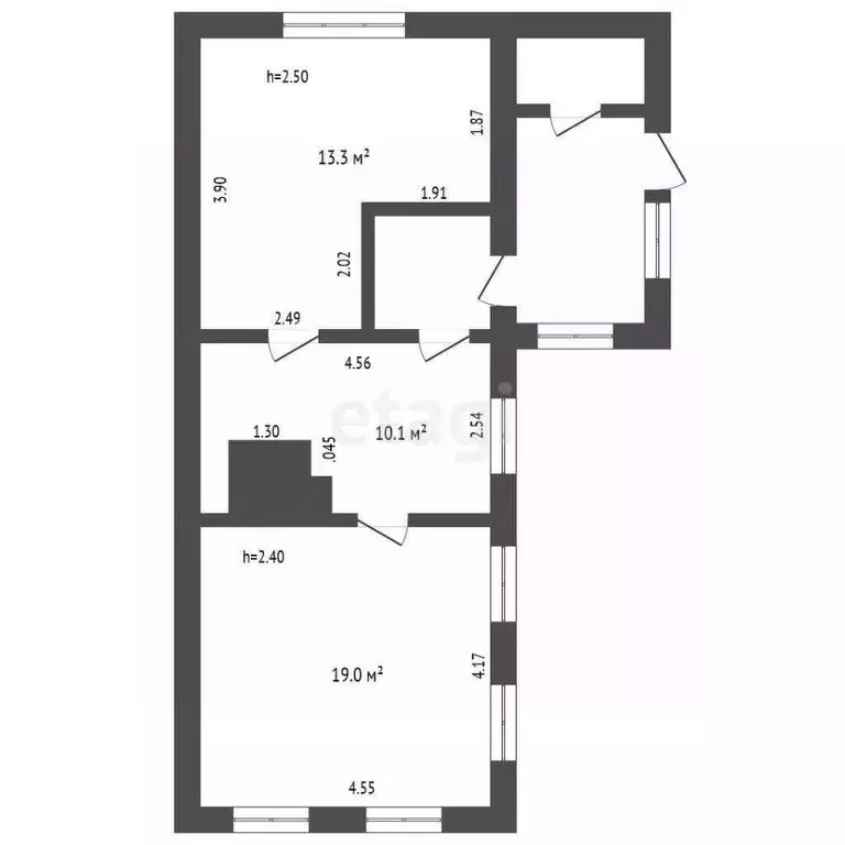 Дом в Кемеровская область, Кемерово Кооперативная ул. (42 м) - Фото 2