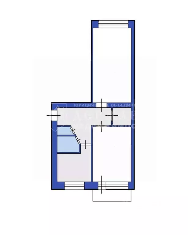 2-к кв. Кемеровская область, Кемерово Инициативная ул., 32 (48.5 м) - Фото 2