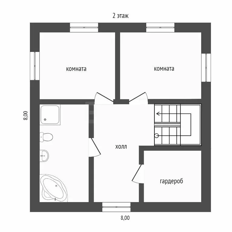 Дом в Сыктывкар, улица Юшкина (150 м) - Фото 2
