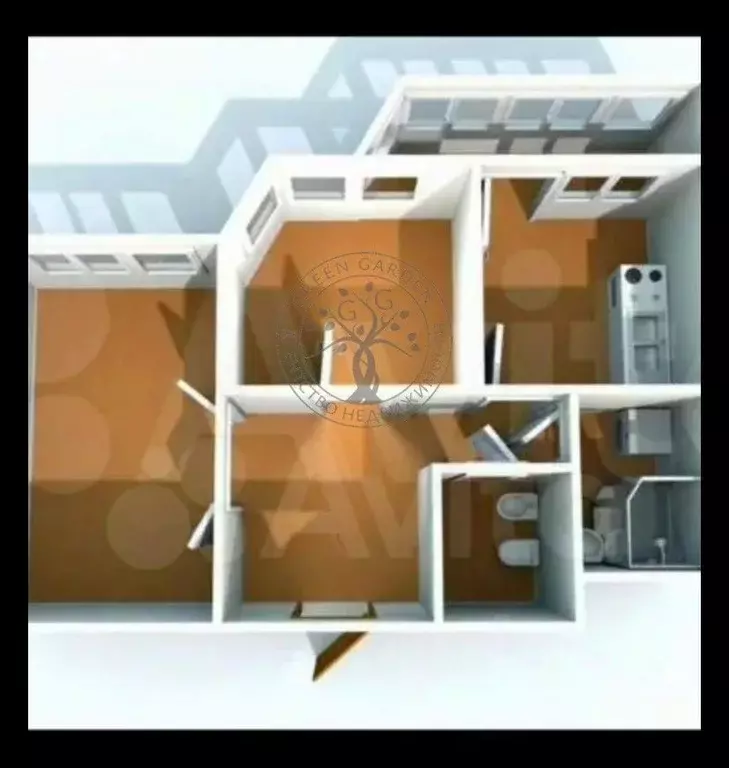 2-к кв. Свердловская область, Екатеринбург ул. 8 Марта, 173 (80.0 м) - Фото 1
