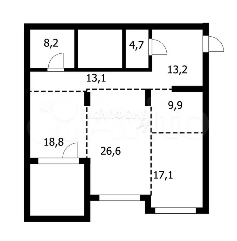 3-к. квартира, 111,6 м, 7/8 эт. - Фото 0