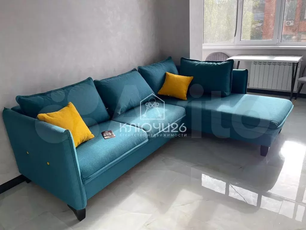 1-к. квартира, 45 м, 3/4 эт. - Фото 1