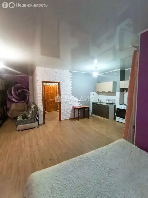 Квартира-студия: Волгоград, Новороссийская улица, 8 (39.2 м) - Фото 1