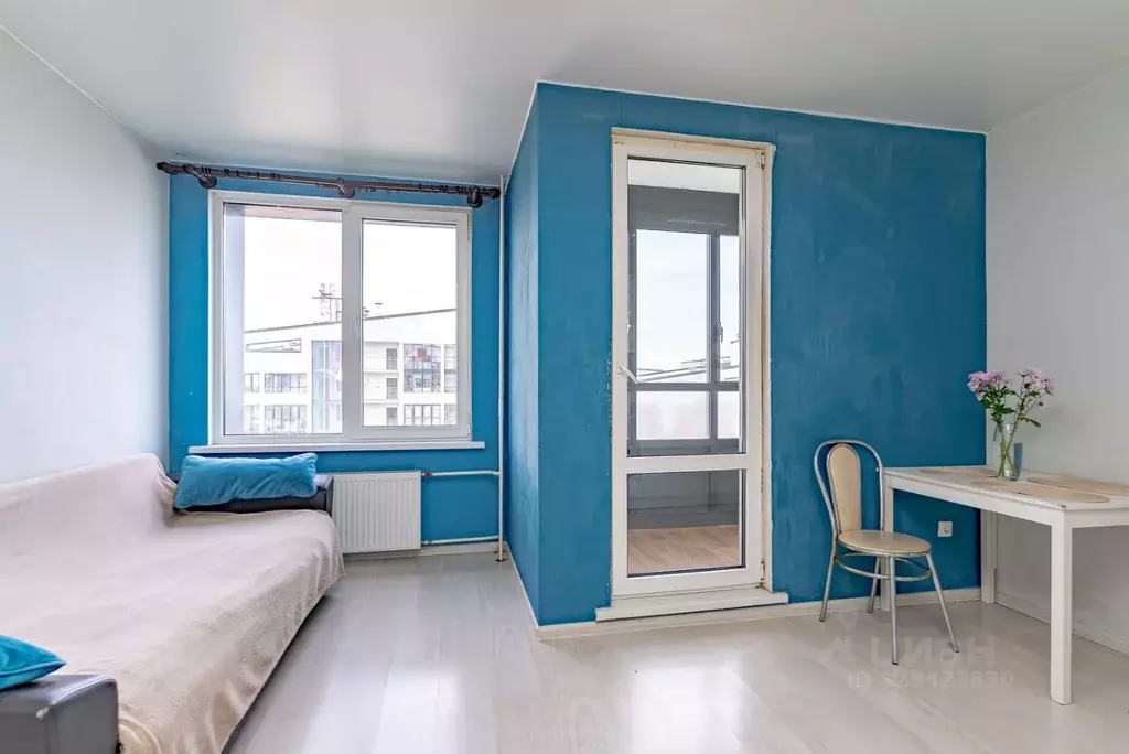 Студия Санкт-Петербург ул. Крыленко, 1к1с8 (24.4 м) - Фото 1