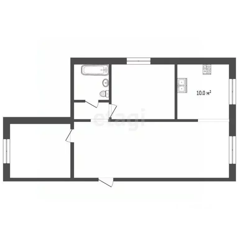 3-к кв. Московская область, Воскресенск Центральный мкр, ул. Победы, ... - Фото 2