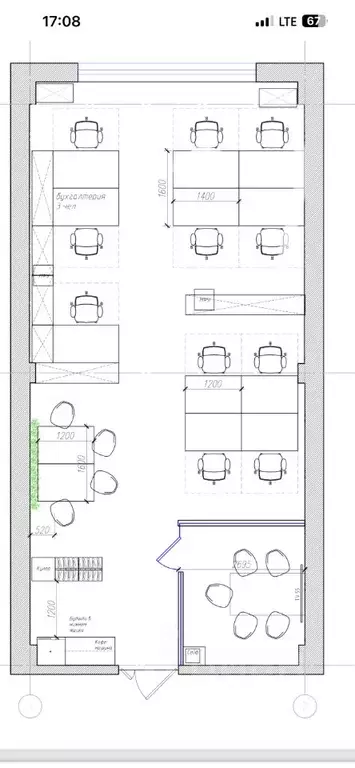 Офис в Санкт-Петербург Ленинский просп., 153 (73 м) - Фото 2