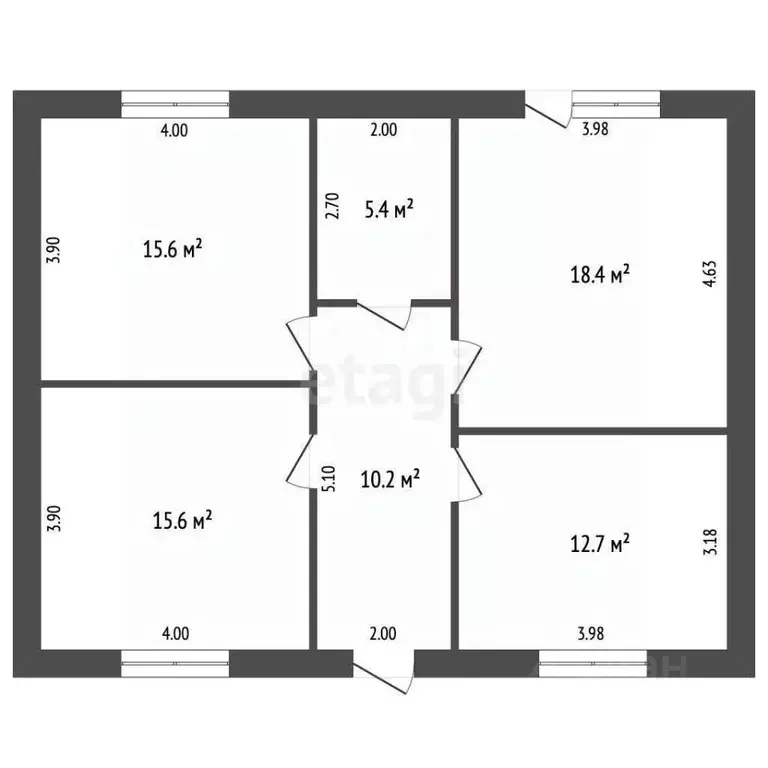 Дом в Ростовская область, Неклиновский район, с. Новобессергеневка ул. ... - Фото 2