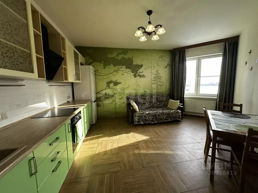 1-к кв. Ленинградская область, Всеволожский район, пос. Бугры бул. ... - Фото 2