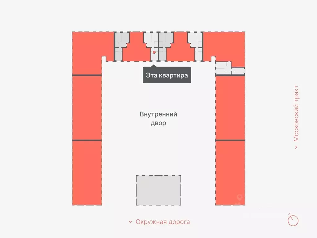 2-к кв. Тюменская область, Тюмень Кремлевская ул., 95 (69.4 м) - Фото 1