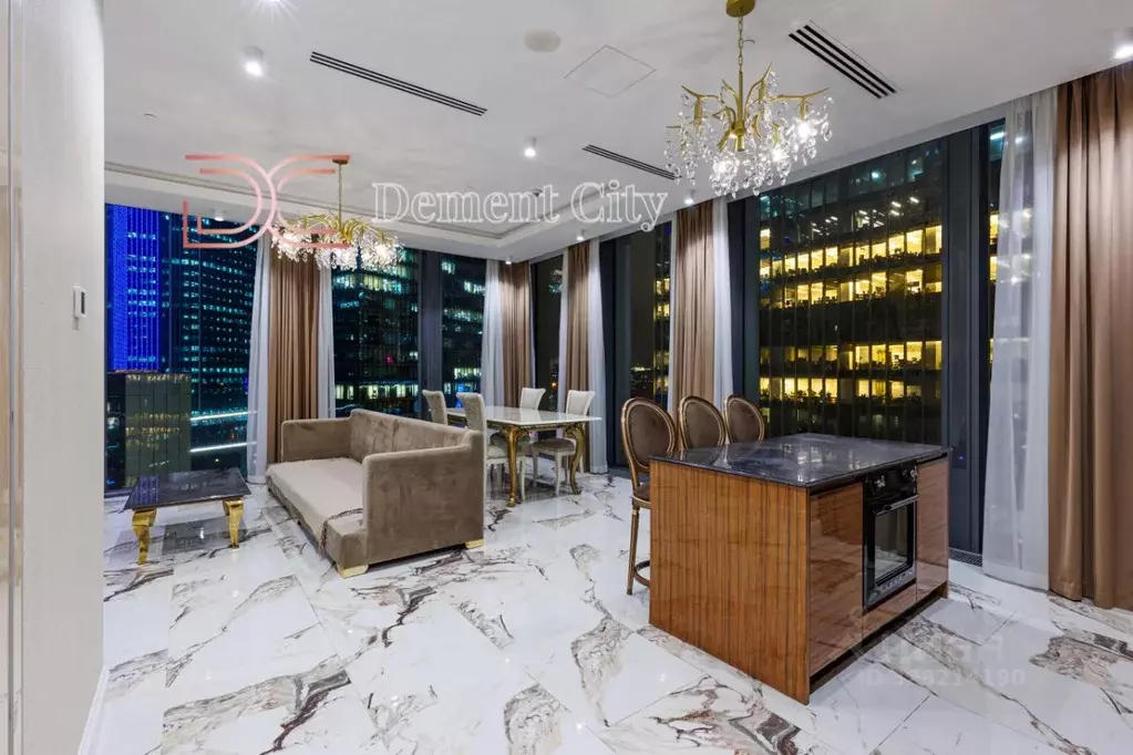 2-к кв. Москва 1-й Красногвардейский проезд, 22с2 (92.0 м) - Фото 1