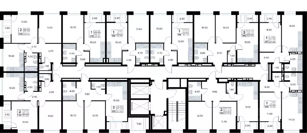 2-к кв. Приморский край, Владивосток ул. Нейбута, 135 (52.9 м) - Фото 2
