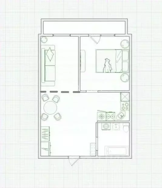 2-к кв. Московская область, Люберцы городской округ, Октябрьский пгт ... - Фото 2
