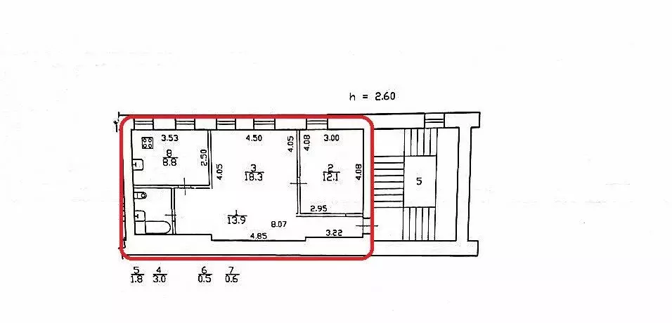 2-комнатная квартира: Санкт-Петербург, Караванная улица, 6 (59 м) - Фото 2