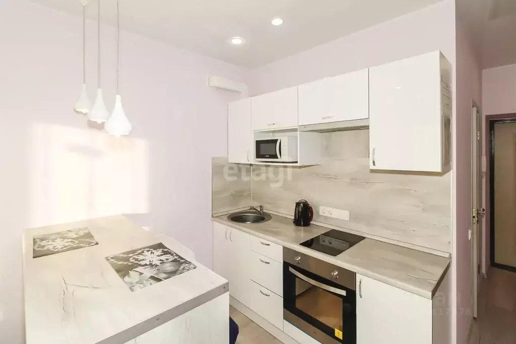 Студия Тюменская область, Тюмень Полевая ул., 109к1 (24.5 м) - Фото 1