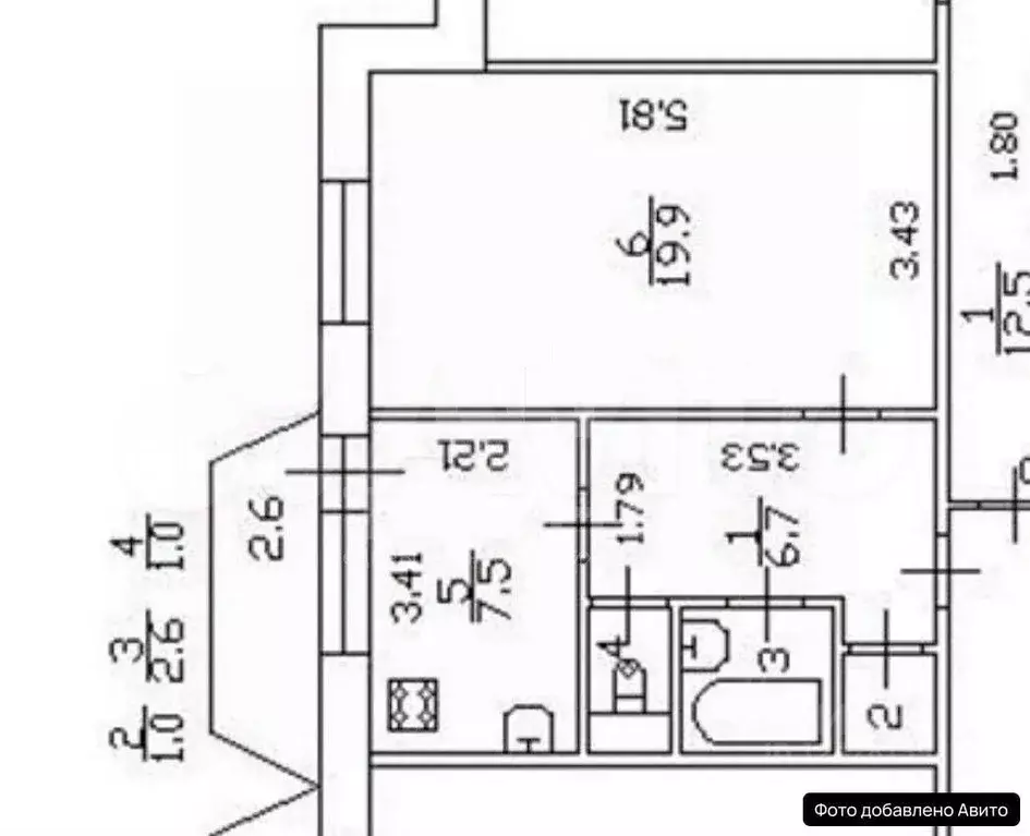 1-к кв. Санкт-Петербург Школьная ул., 110к1 (39.2 м) - Фото 2