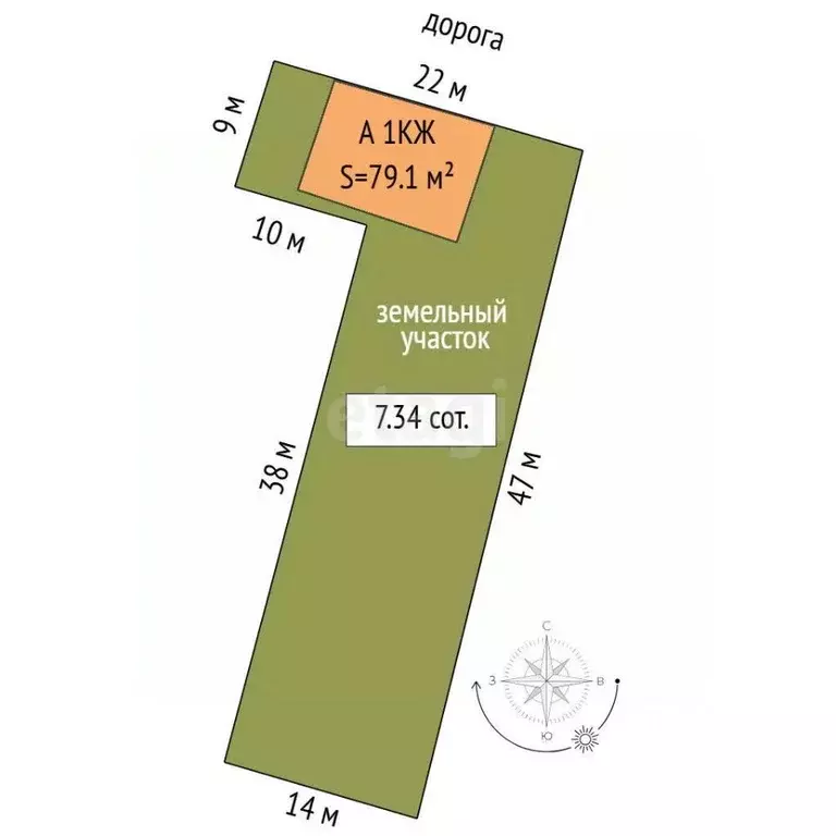 Дом в Тюменская область, Тюменский муниципальный округ, с. Онохино ул. ... - Фото 1