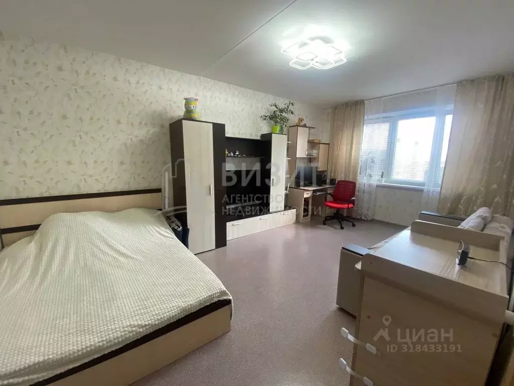1-к кв. Татарстан, Нижнекамск ул. Фикрята Табеева, 43 (38.9 м) - Фото 0