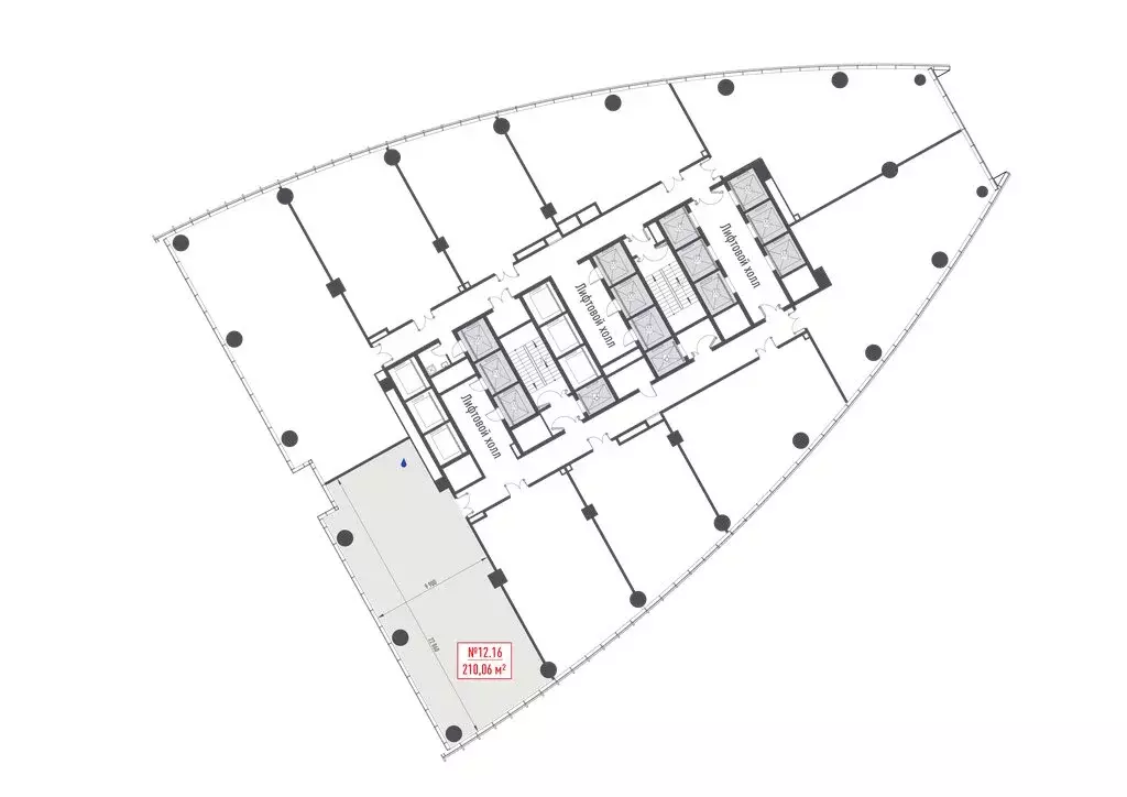 Офис (210.06 м) - Фото 2