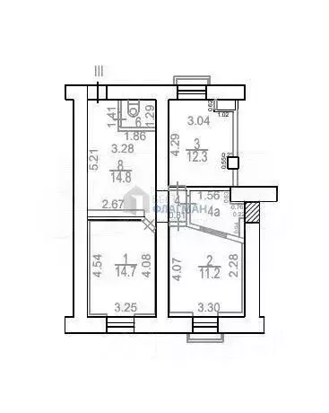 Торговая площадь (65.8 м) - Фото 1